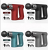 Wireless Muscle Massage Gun Deep Tissue for Athletes, Portable Body Neck Back Deep Tissue Massager for Pain Relief