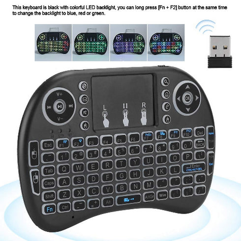 Mini I8 Wireless Keyboard 2.4GHz Air Mouse Remote Control Touchpad I8 Mouse for Android Tv Box Notebook Tablet Pc Remote Control