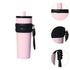 Insulated Straw Water Bottle