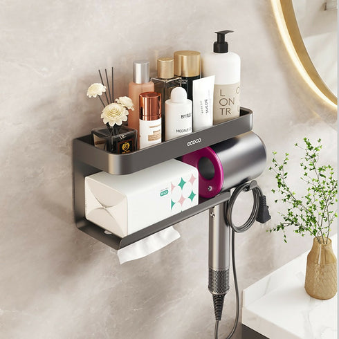 ECOCO Hardware Hair Dryer Holder
