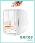 Mini Car Fridge Cooler Heater Portable Car Fridges Mirror Makeup Dual Use DC12V