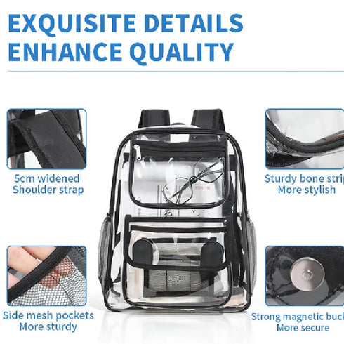 Fashion Transparent PVC Backpack