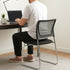 Compact Computer Chair - Breathable, Space-Saving
