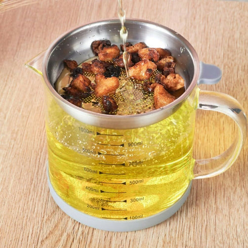 Heat Resistant Glass Oil Filter