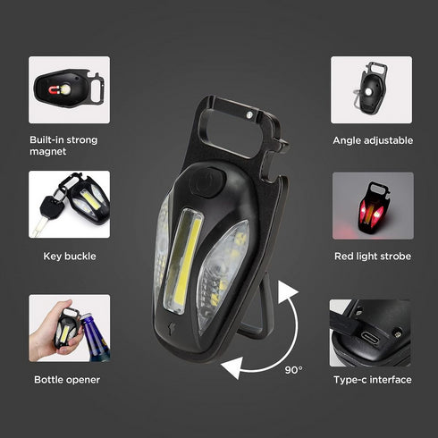 12V Strong Magnetic Multifunction Keyring Light . FA-SY5823