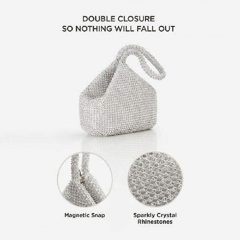 Crystal Clutch Bag Wedding Purse