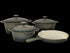 Portable Non-stick Cast Iron Pots 7 Piece