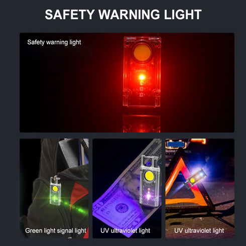 COB+led Torch Portable Mini Rechargeable Flashlights