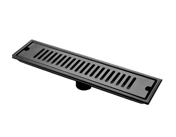 Black Linear Rectangular Floor Drain : 500x100mm