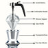 Diamond oil pot