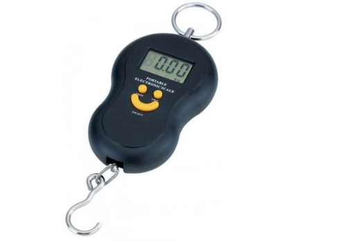 50kg Portable Electronic Scale - Black