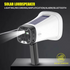 Solar-Powered Megaphone Speaker Portable Wireless BT PA Bullhorn Outdoor Recording Speaker