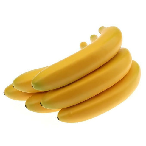 6 Piece Artificial Bananas