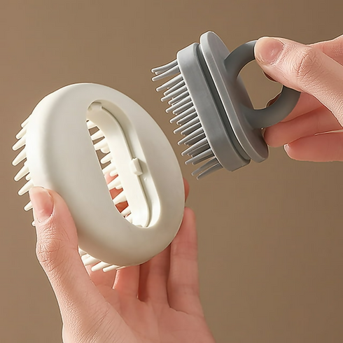 2 -in -1 shampoo brush