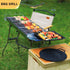Portable Charcoal Large Creative New square Folding Grill