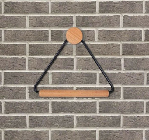 Vintage Wall Mount Bamboo Toilet Paper