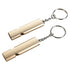 Double Pipe High Decibel Outdoor Camping Hiking Survival Whistle Pack Of 2