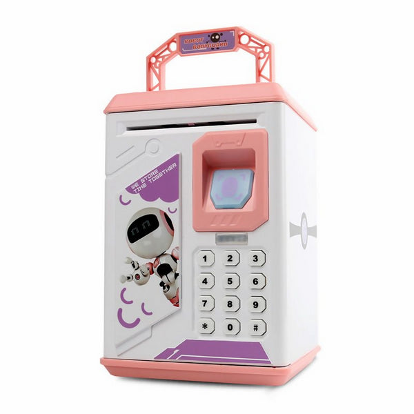 Robot Bodyguard Coin Saving Bank - Pink