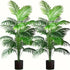 70cm Artificial Palm Tree pack of 2