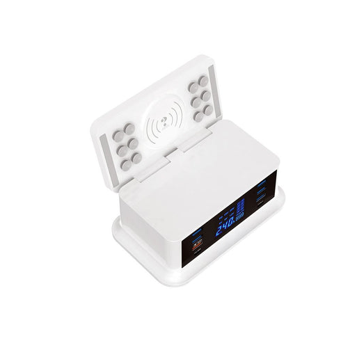 120W Wireless Smart Charger 6 USB + 2 Type-c
