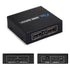 1 to 2 HDMI Splitter Adapter Converter for HDTV, 3D, TV, PC Computer Laptop