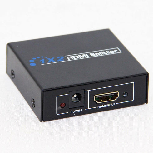 1 to 2 HDMI Splitter Adapter Converter for HDTV, 3D, TV, PC Computer Laptop