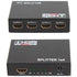 1 to 4 HDMI Splitter Adapter Converter for HDTV, 3D, TV, PC Computer Laptop