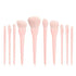 10 Pcs Makeup Bruses