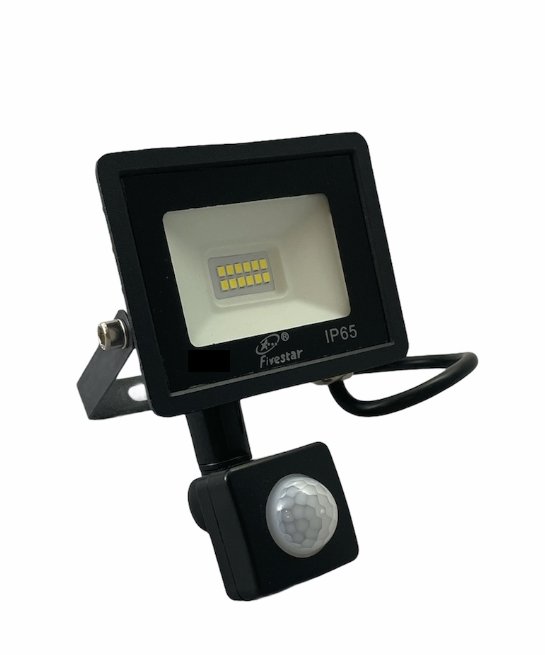 10w Motion Sensor With 10 LED Floodlight - WooTech Online Shopping In SA