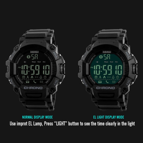SKMEI 1249 Waterproof Alarm Bluetooth Sports Watch