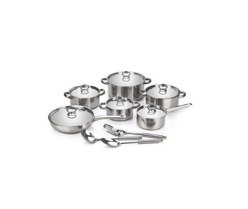 15 Piece Chukbok Heavy Bottom Stainless Steel Cookware Set