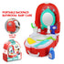 16 Pcs Bathroom Backpack Toy For Kids - Red - WooTech Online Shopping In SA