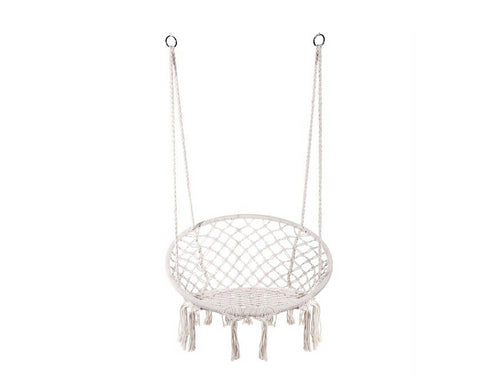 Hanging Macramé Chair Hammock