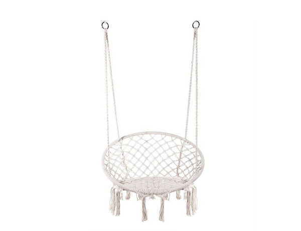 Hanging Macramé Chair Hammock