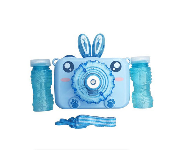 Colorful Lights Bubble Camera For Kids