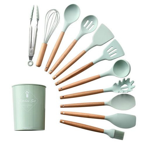 12 Pcs Silicone Kitchen Utensil Set