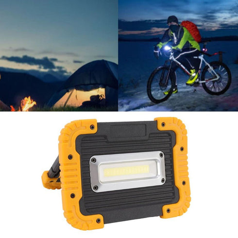 2 Piece 5V USB Rechargeable LED Outdoor Flood Light AB-Z999