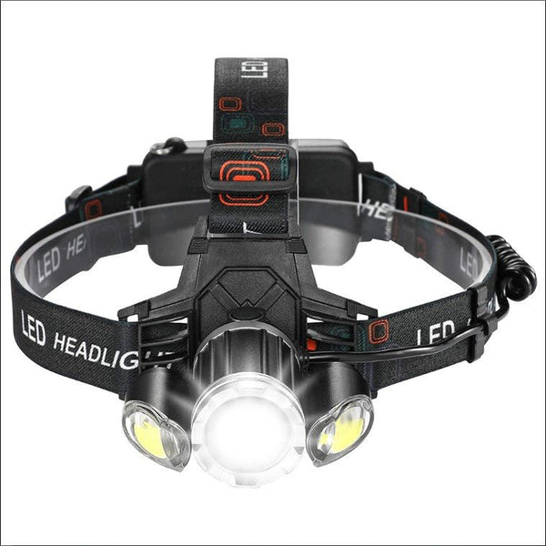 200M LED Rechargeable USB Head Light Q-TD21 - WooTech Online Shopping In SA