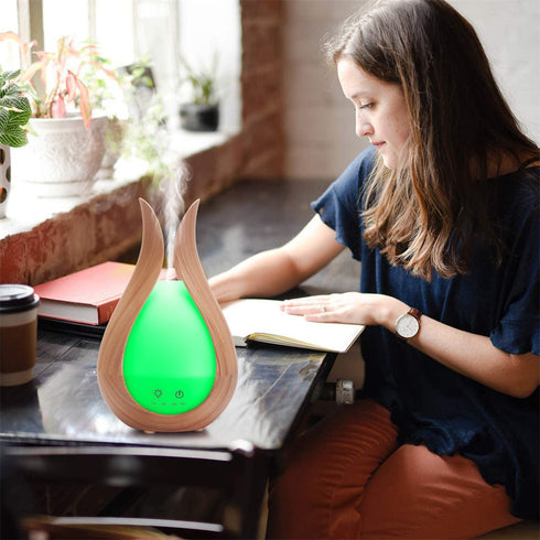 200ML LED Color Changing Mini Tabletop Humidifier - WooTech Online Shopping In SA