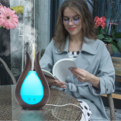 200ML LED Color Changing Mini Tabletop Humidifier - WooTech Online Shopping In SA