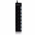 7 Ports LED USB 2.0 Hub Power on/off Switch For PC,Laptop Black