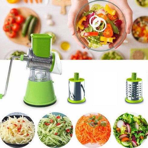 Multifunctional Tabletop Drum Grater