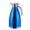 2L Stainless Steel Thermos Flask - Blue - WooTech Online Shopping In SA