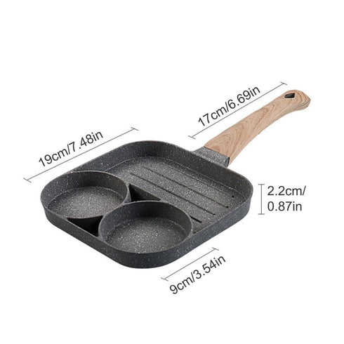 3 in 1 Multifunctional non Stick Frying Pan