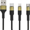 3 in 1 - Phone Charging cable - iPhone / Samsung / Type-c
