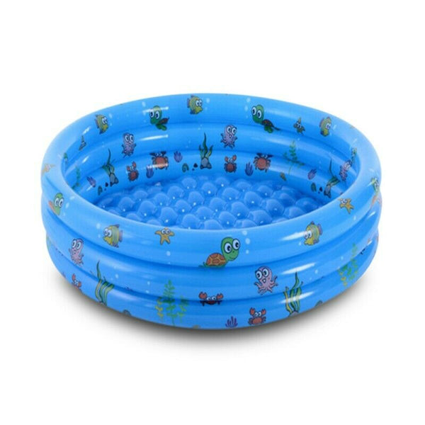 3 Ring Inflatable Pool - 150Cm (Blue) - WooTech Online Shopping In SA