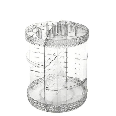 360 Degree Rotation Acrylic Cosmetics Multi-function Makeup Organizer
