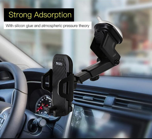 360° Rotation Free Stretch Mobile Phone Car Holder