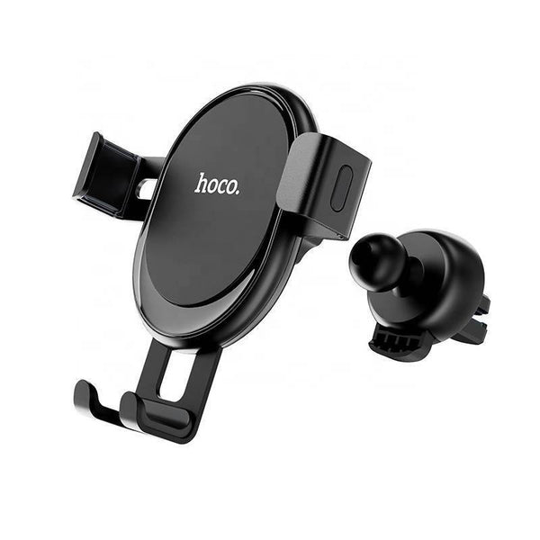 Hoco CA56 Metal Armour Air Outlet Gravity Car Holder Stable and Easy to Use Phone Holder Car - WooTech Online Shopping
