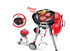 Kids BBQ Pretend Playset Toy - Red
